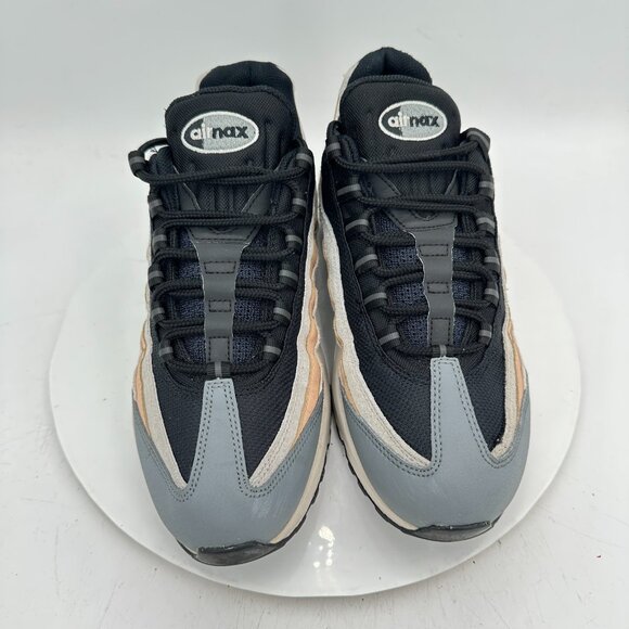 Nike Air Max 95 Men Size 9.5 DC9412 002 Smoke Grey Black Light Beige Shoes - Picture 3 of 11